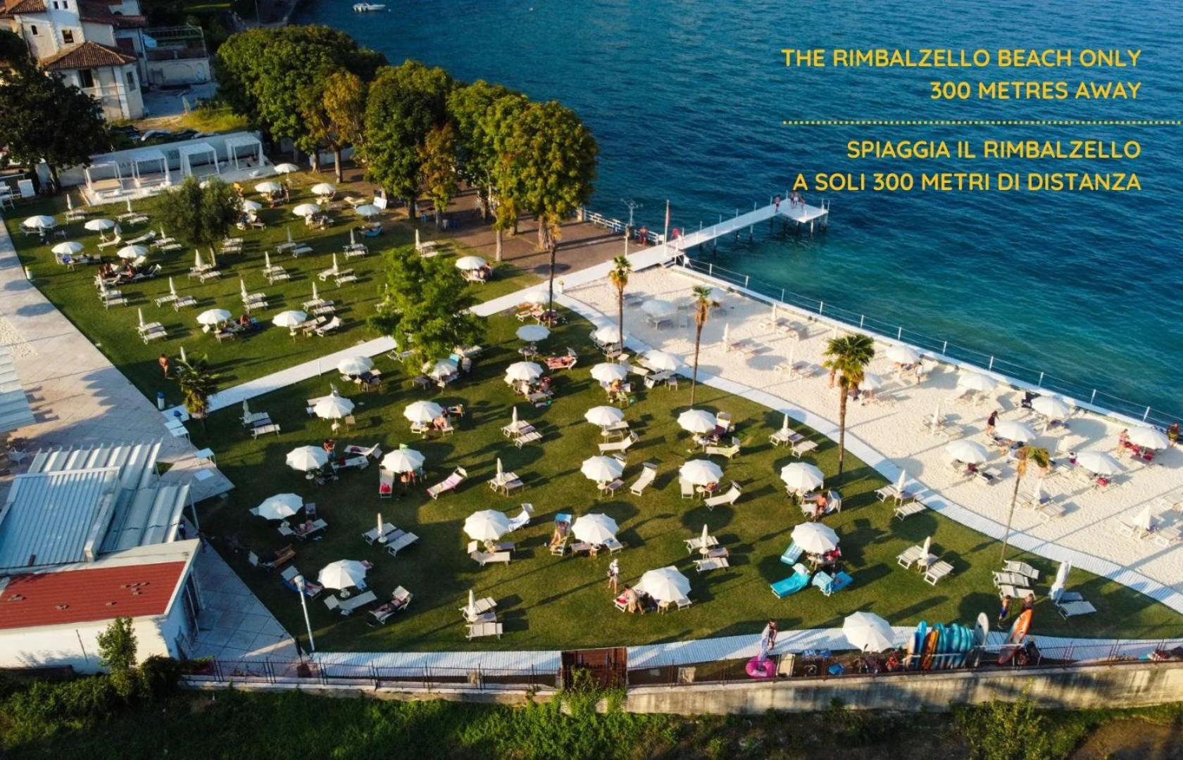 Happy Hotel Atelier Gardone Riviera Centro & Beach Bagian luar foto